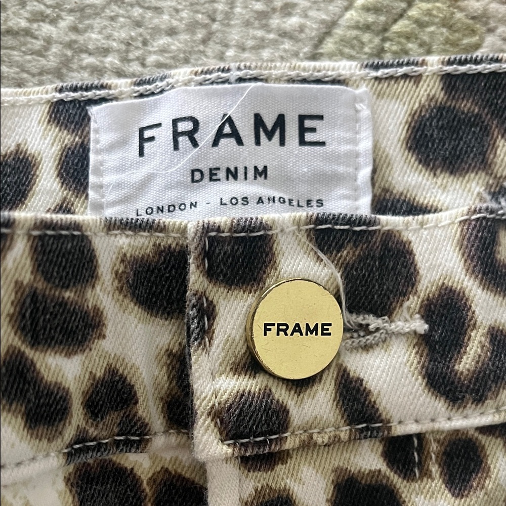 Frame Ali High Rise Cigarette Jeans - Picture 3 of 8